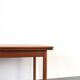 Table à manger extensible en teck danois des années 1960.