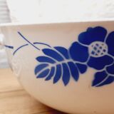 Salad bowl blue flowers