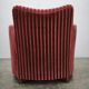 1950s Danish Modern Sculptural Velvet Lounge Armchair