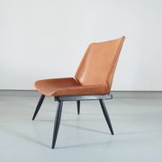 Chaise en cuir design finlandais