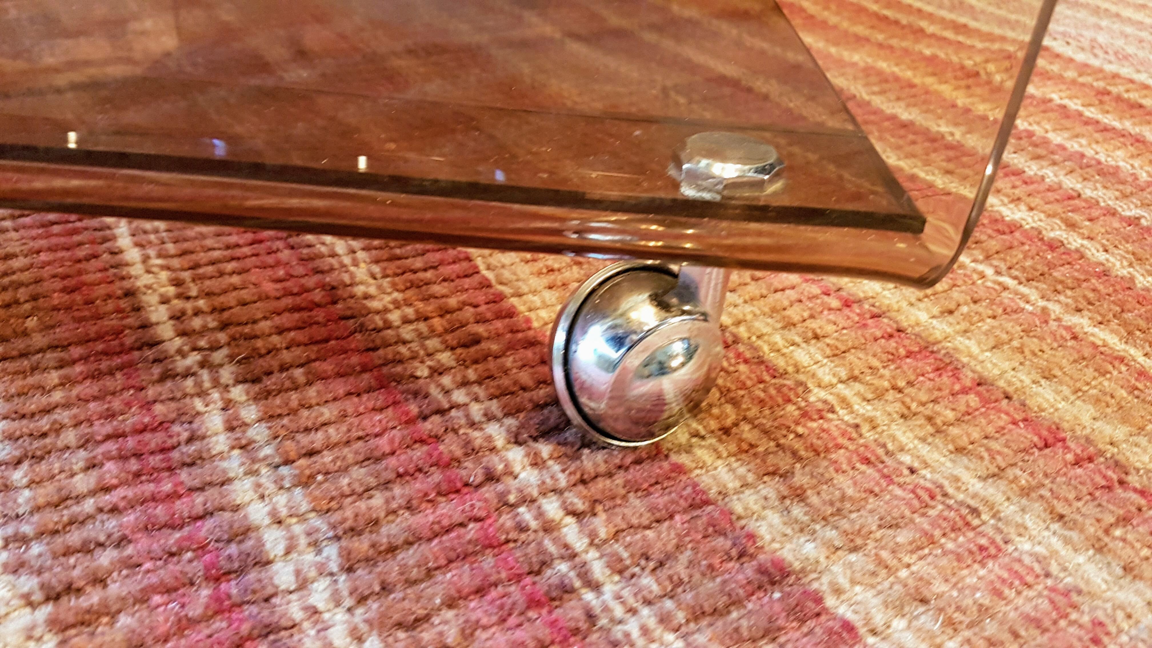 Michel Dumas Smoked Plexi Bar Console