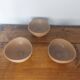 Lot de 3 petits bols en gres
