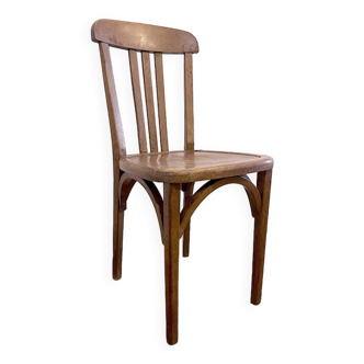 Chaise bistrot Stella 1940 1950 en bois courbé