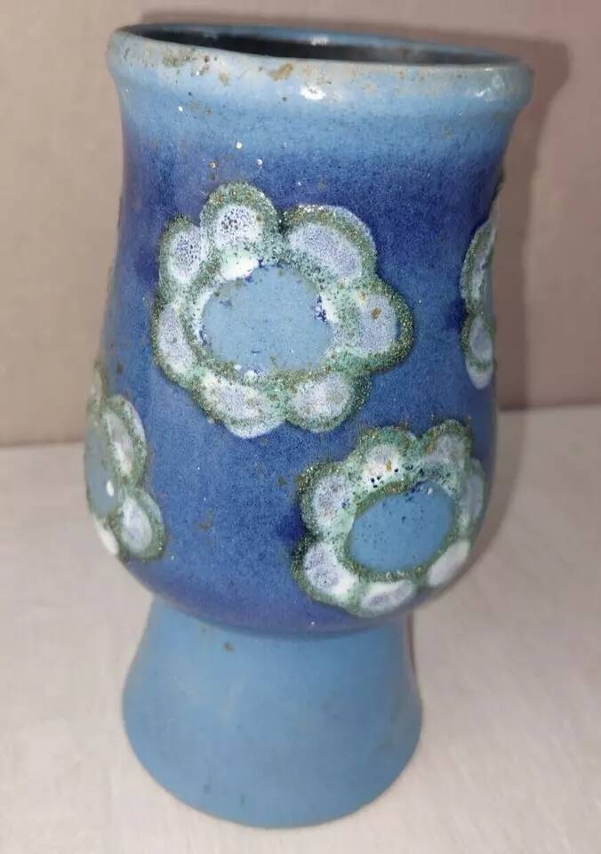 Antique Fat Lava ceramic vase, Strehla, Germany, 1251