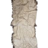 Goat skin rug