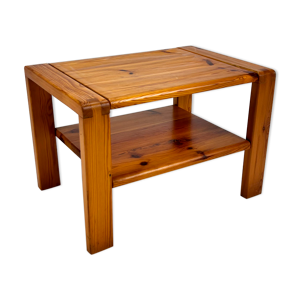 Tabouret ou table d’appoint Maison Regain Pine, 1970