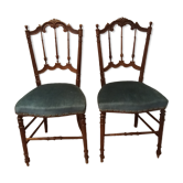 Pair of Napoleon III chairs