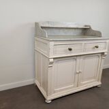 Marble top bathroom cabinet