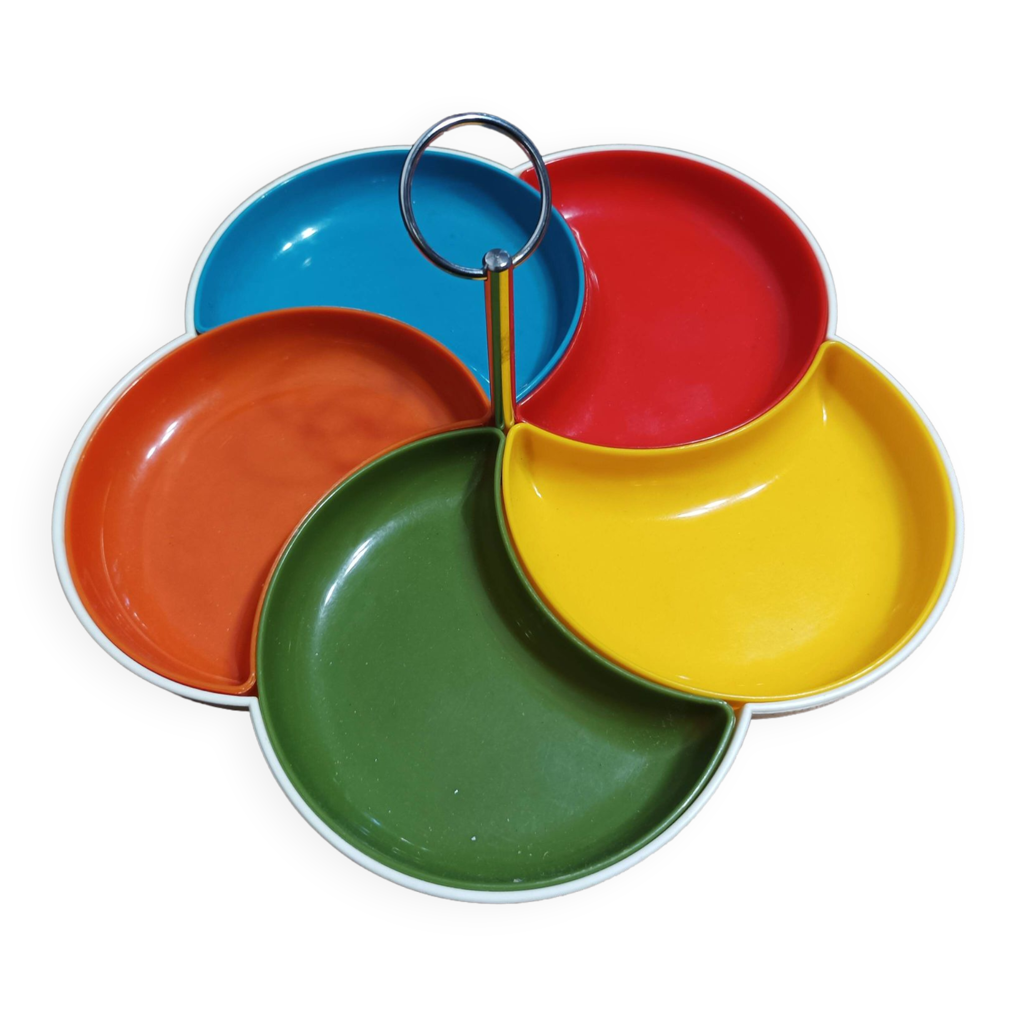 Vintage aperitif tray 1970