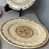 6 Gien iron earthenware plates