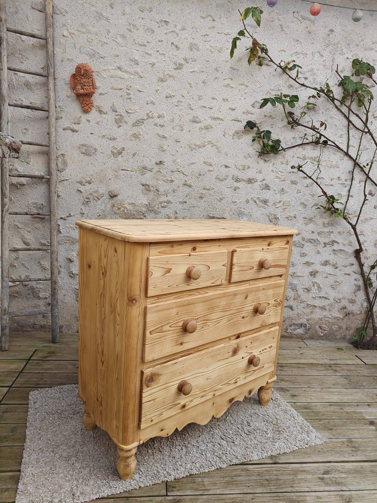 Commode anglaise Vintage