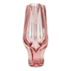 Art Deco vase, crystal, designed by J. Hoffmann, Moser, Czechoslovakia, 1950s
