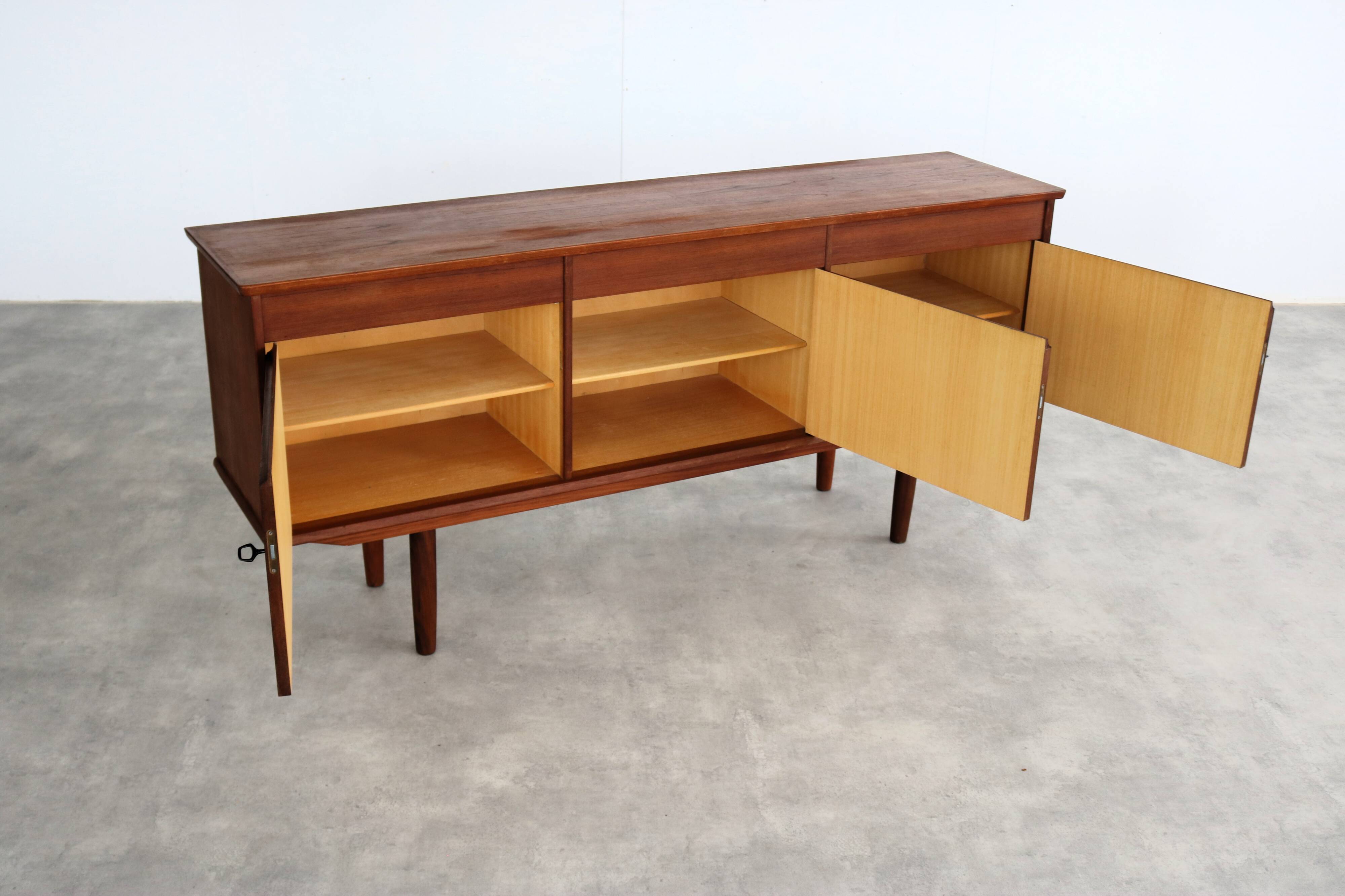 buffet vintage en teck | commode | années 60 | suédois
