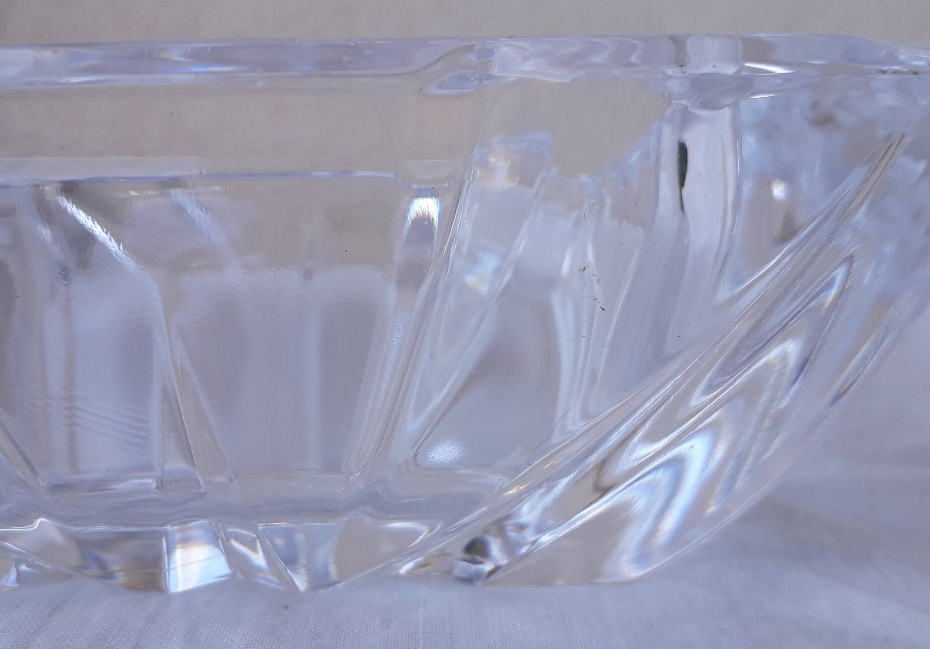 Crystal ashtray