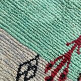 Large Moroccan Berber Carpet Boujad in Wool ideal Salon,