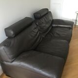 Roche Bobois leather sofa