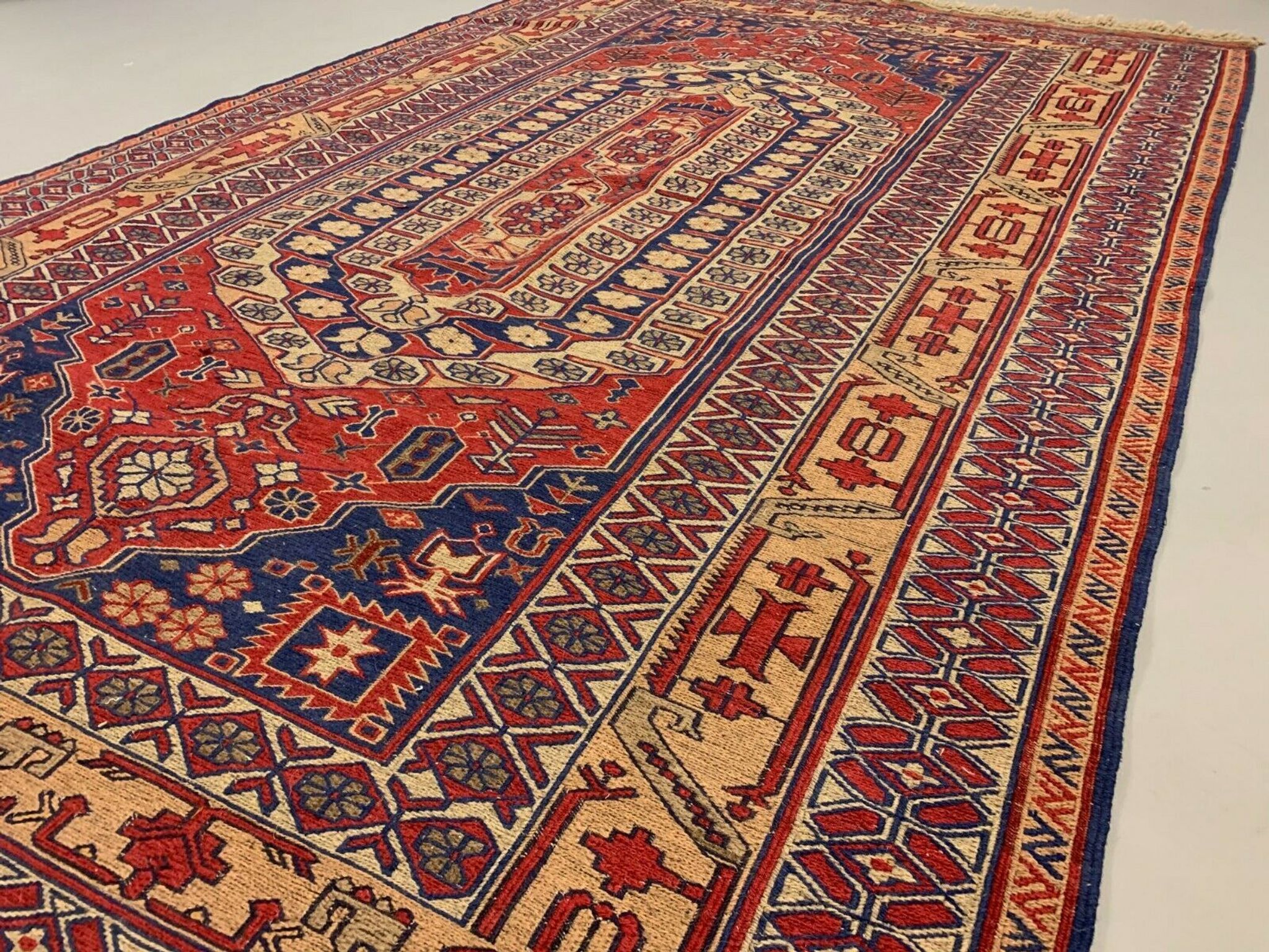 Afghan soumak kilim 245x153 cm