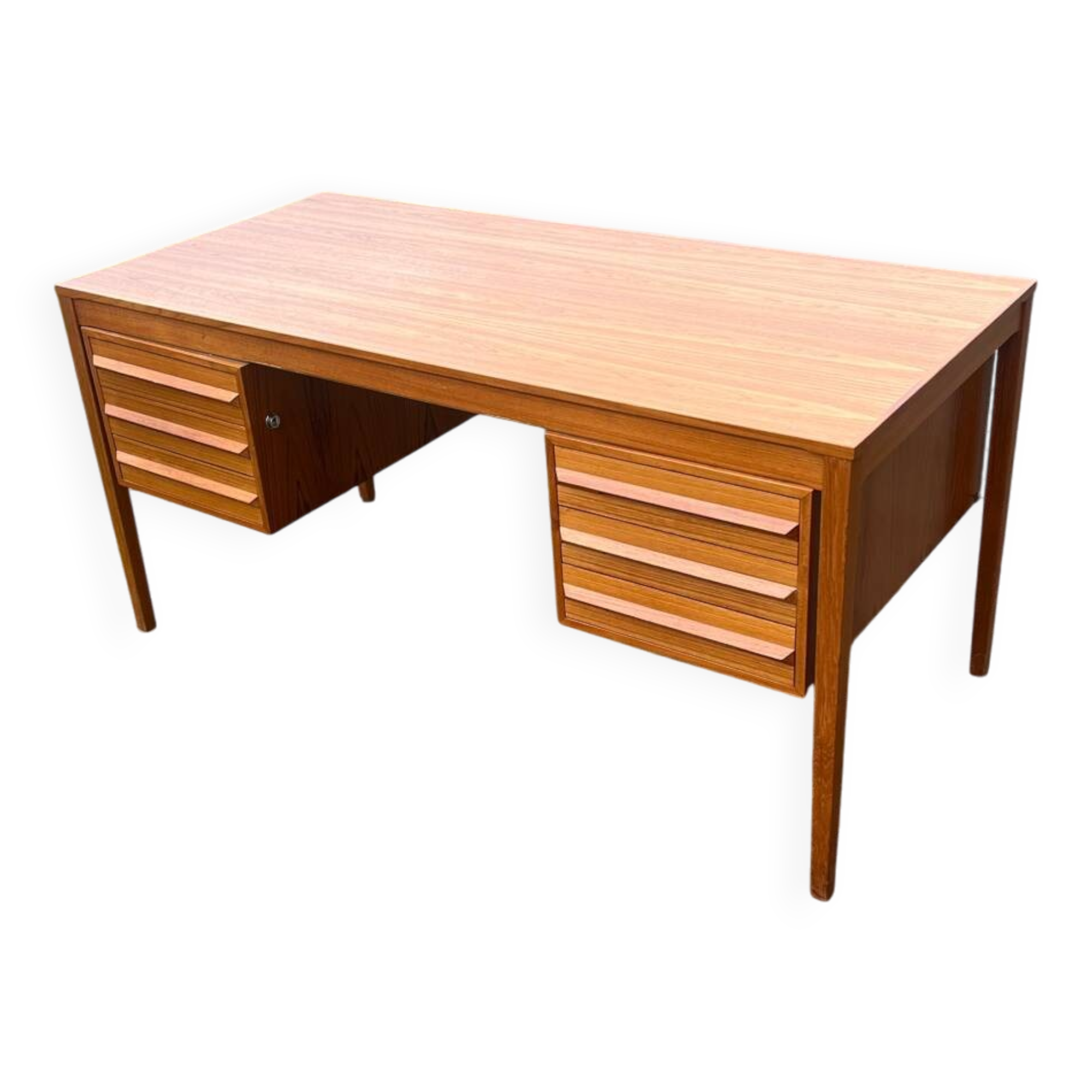 Bureau en teck par Torbjorn Afdal pour Bruksbo, Norvège, années 1960