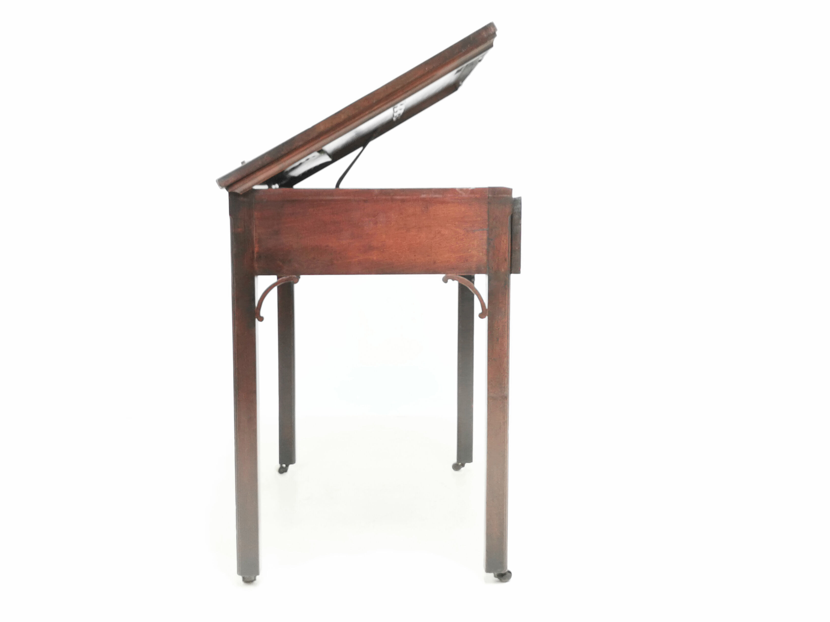18th Century Antique Architects Tilt Top Desk