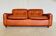 Vintage Danish mid-century cognac leather 2-seater sofa by Sigurd Resell