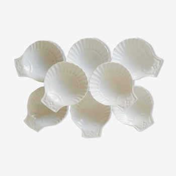 Scallop shells porcelain