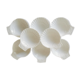 Scallop shells porcelain