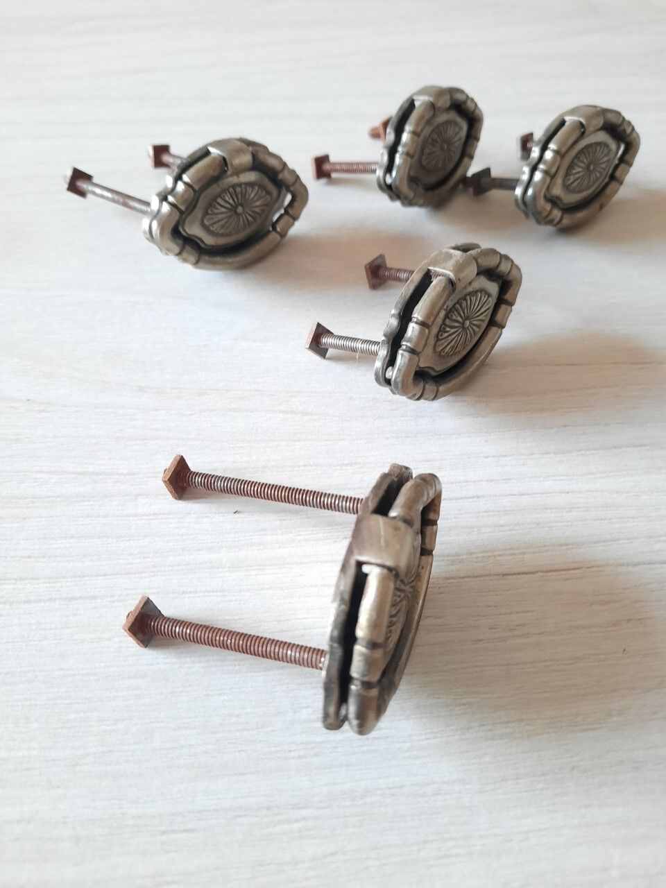 Set of 6 drawer handles