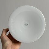 Plat creux en porcelaine blanche Pillivuyt