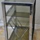 Hi-Fi seventies chrome furniture - smoked glass