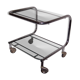 Wheeled serving table 70