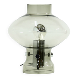 Smoked Glass Table Lamp by Friedrich Nettelhoff for Nettelhoff Leuchten, 19