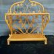 Rattan shelf