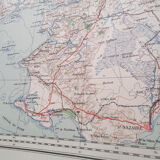 Carte ancienne Morbihan Bretagne 1936