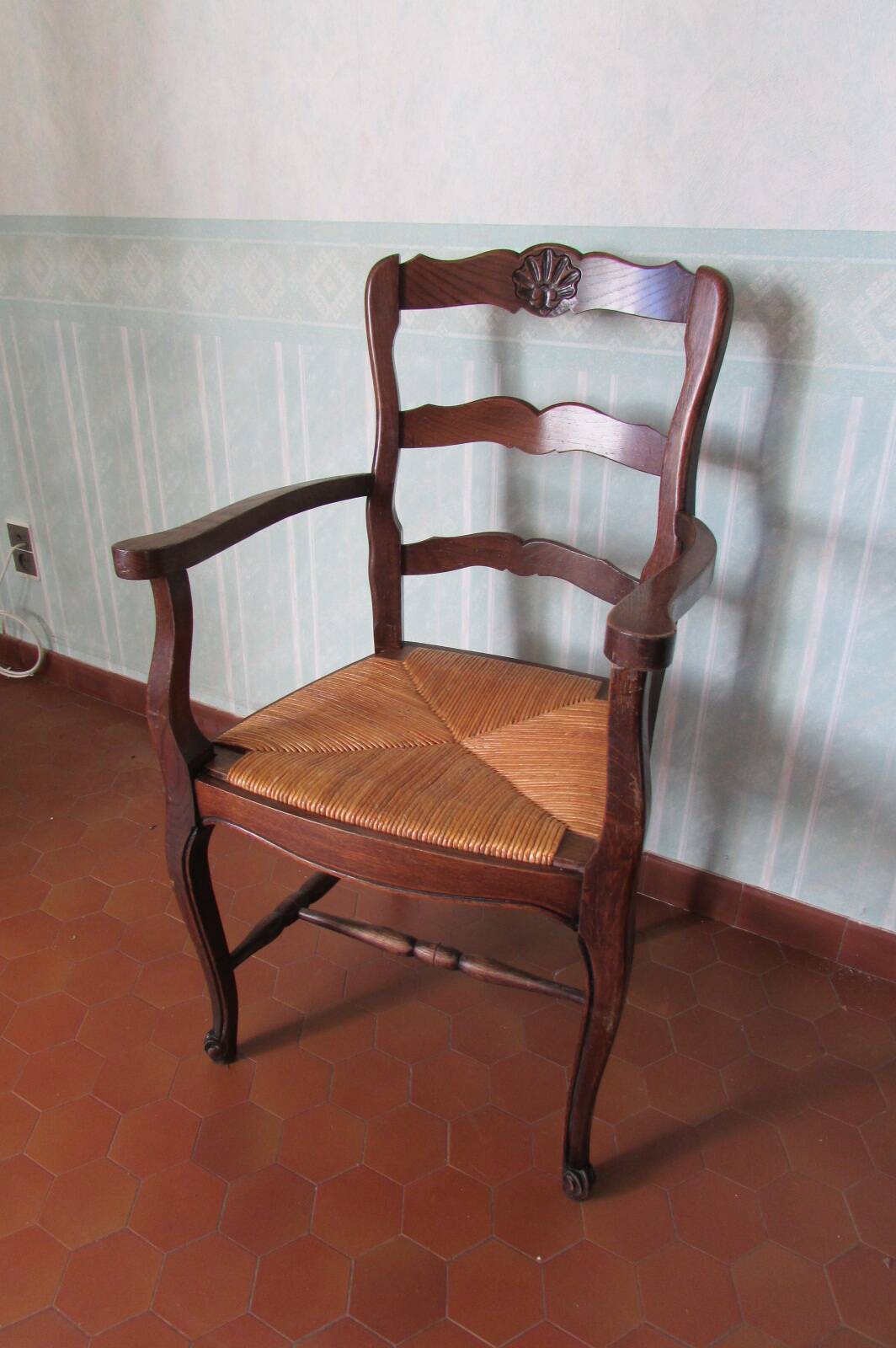 Grandfather's straw armchair