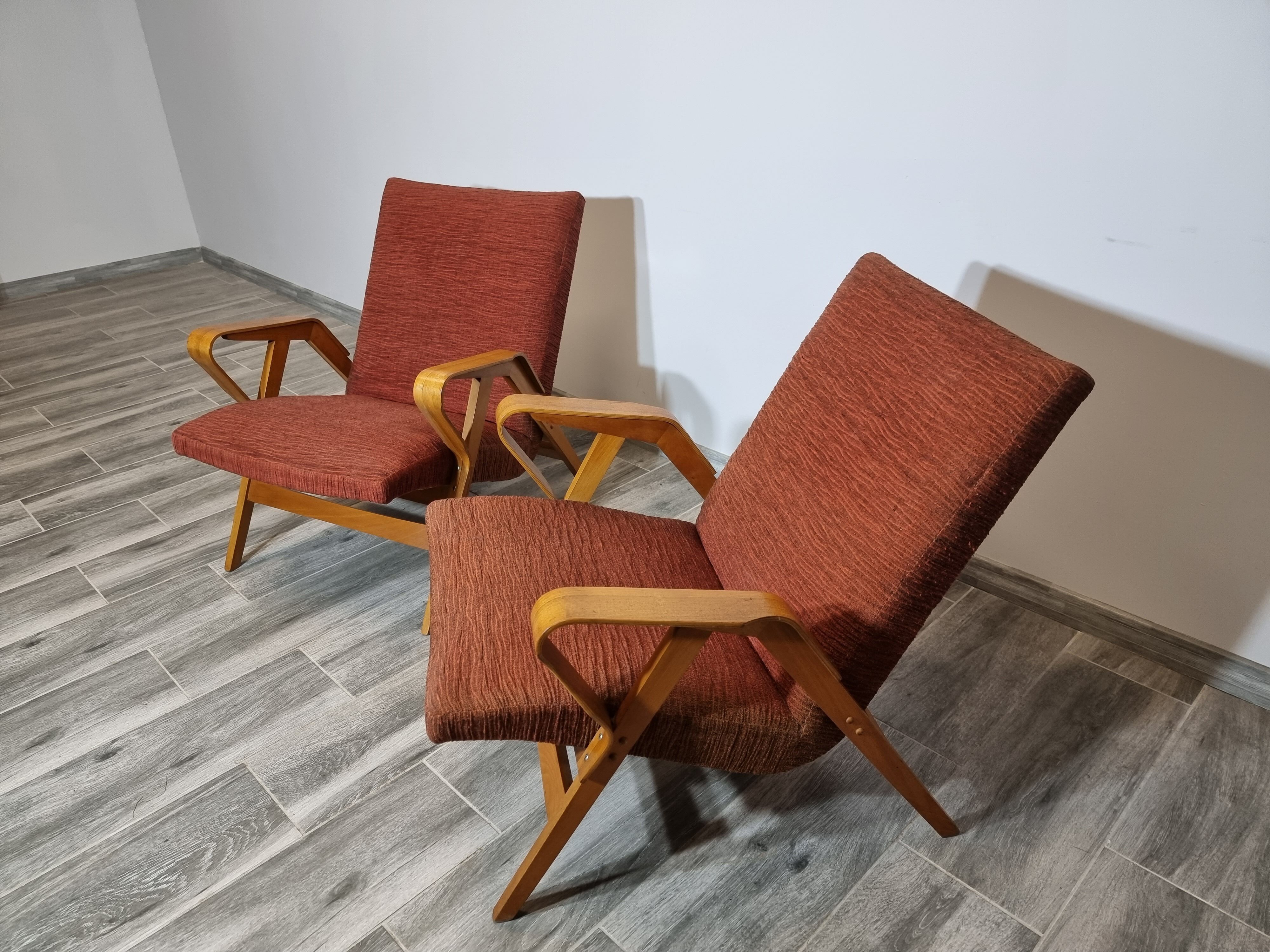 Tatra armchairs by Frantisek Jirak