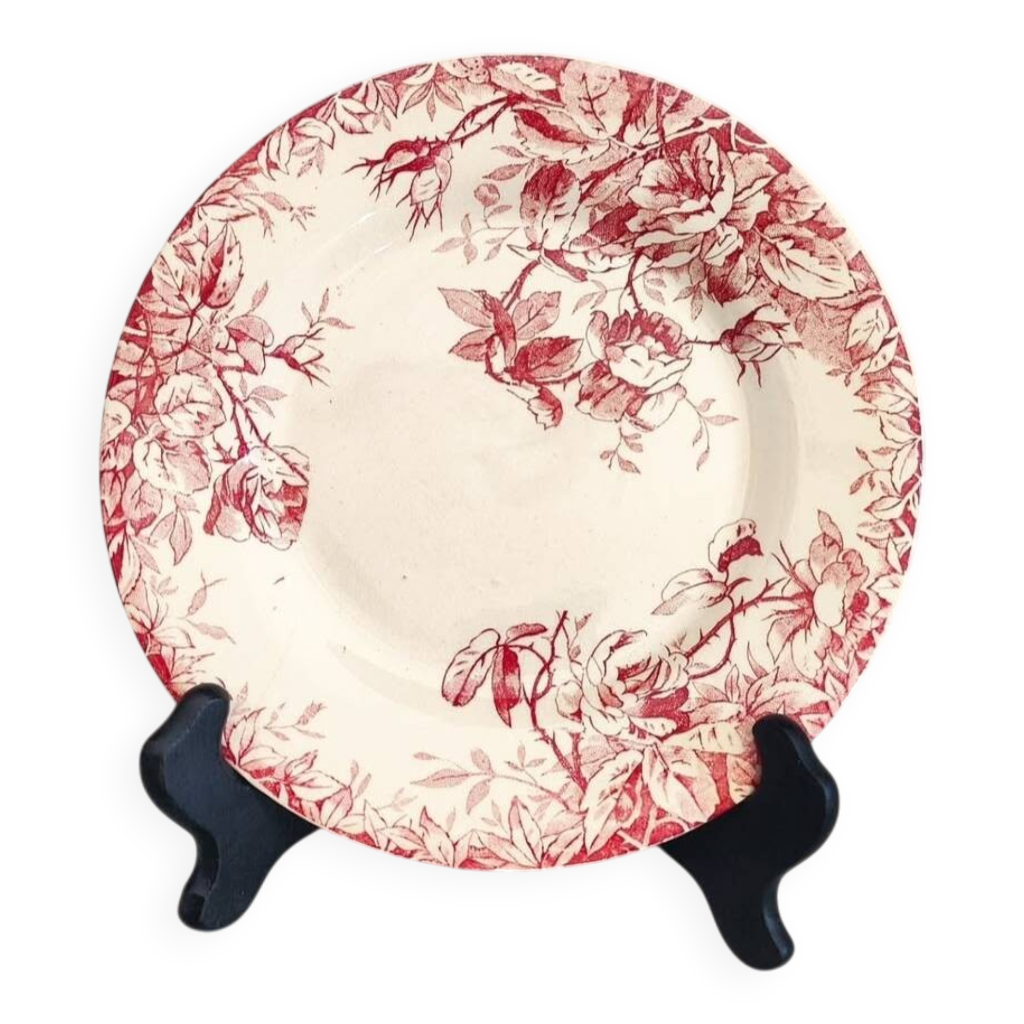 Assiette terre de fer