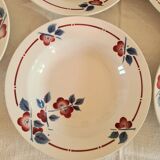 Céranord St Amand soup plates