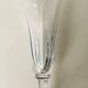 6 Saint Louis crystal champagne flutes