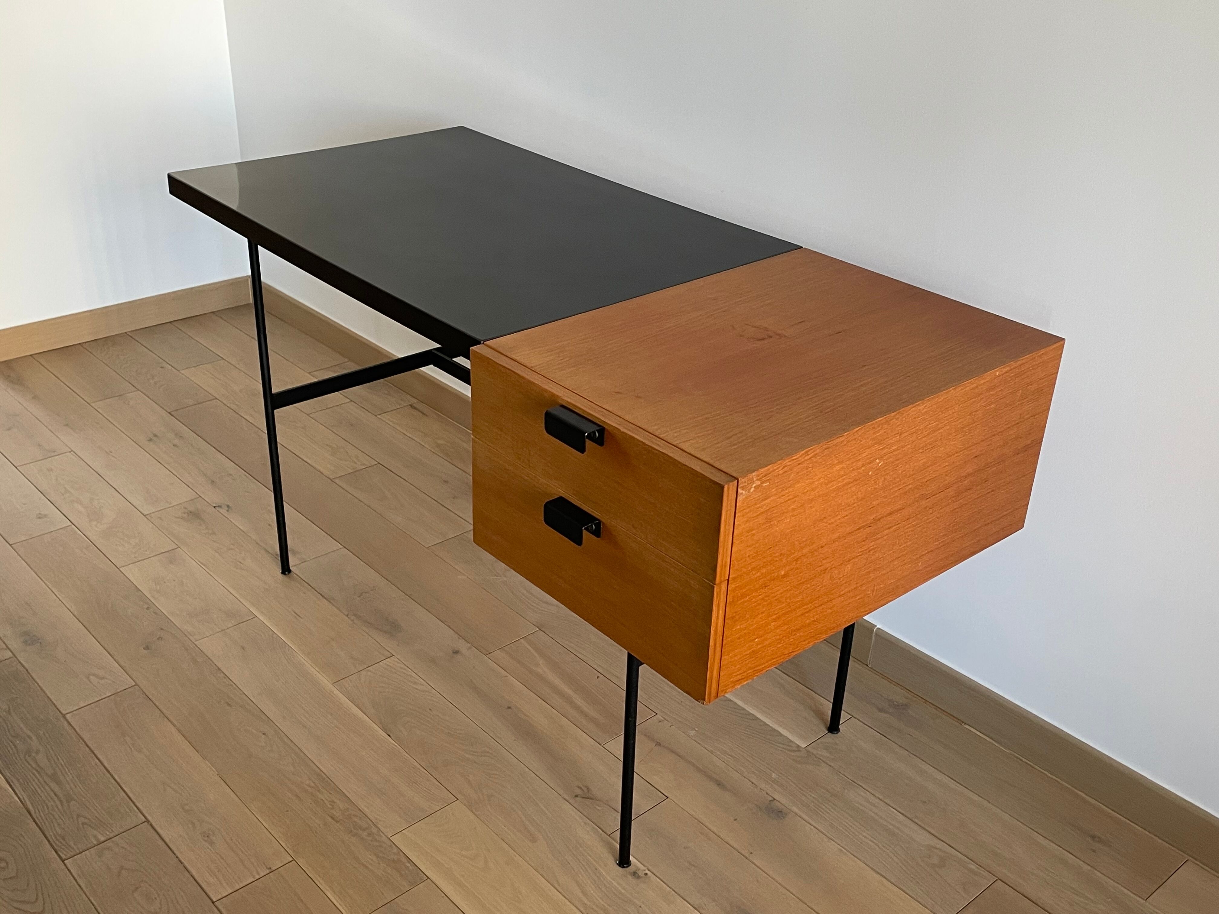 Pierre Paulin's desk "CM141", 1960s edition