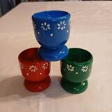 3 coquetiers anciens en bois