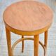 Baumann wooden bar stool duo