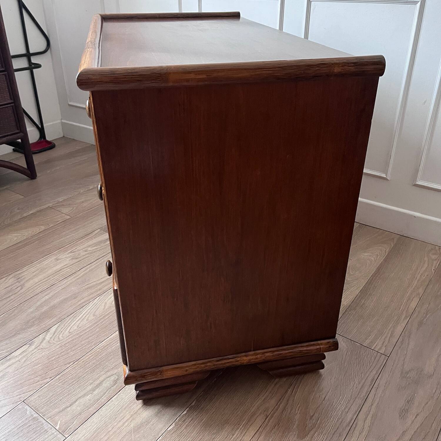 Commode en rotin