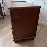 Rattan chest of drawers
