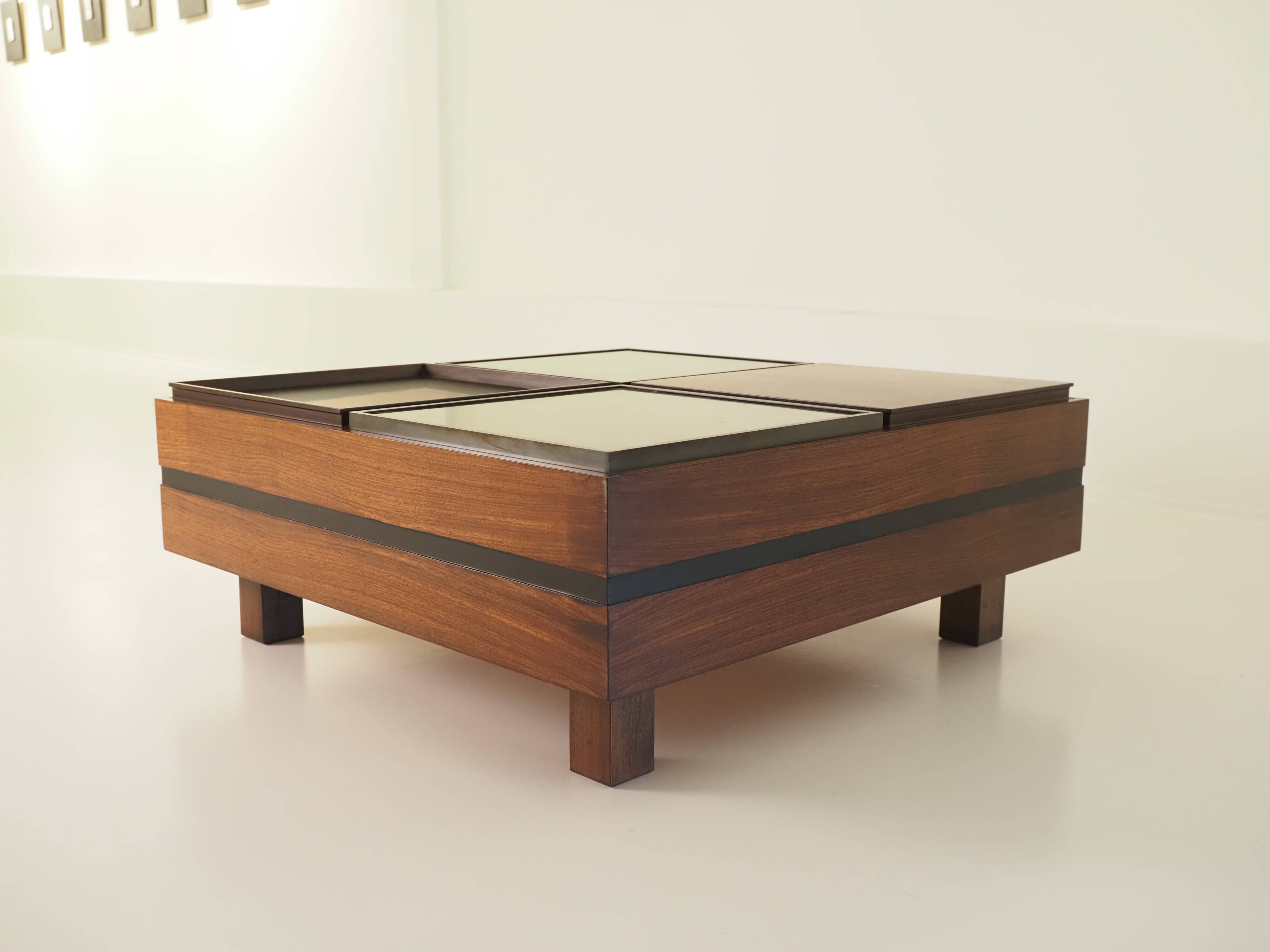 Table basse Carlo Hauner pour Forma, Brésil 1961