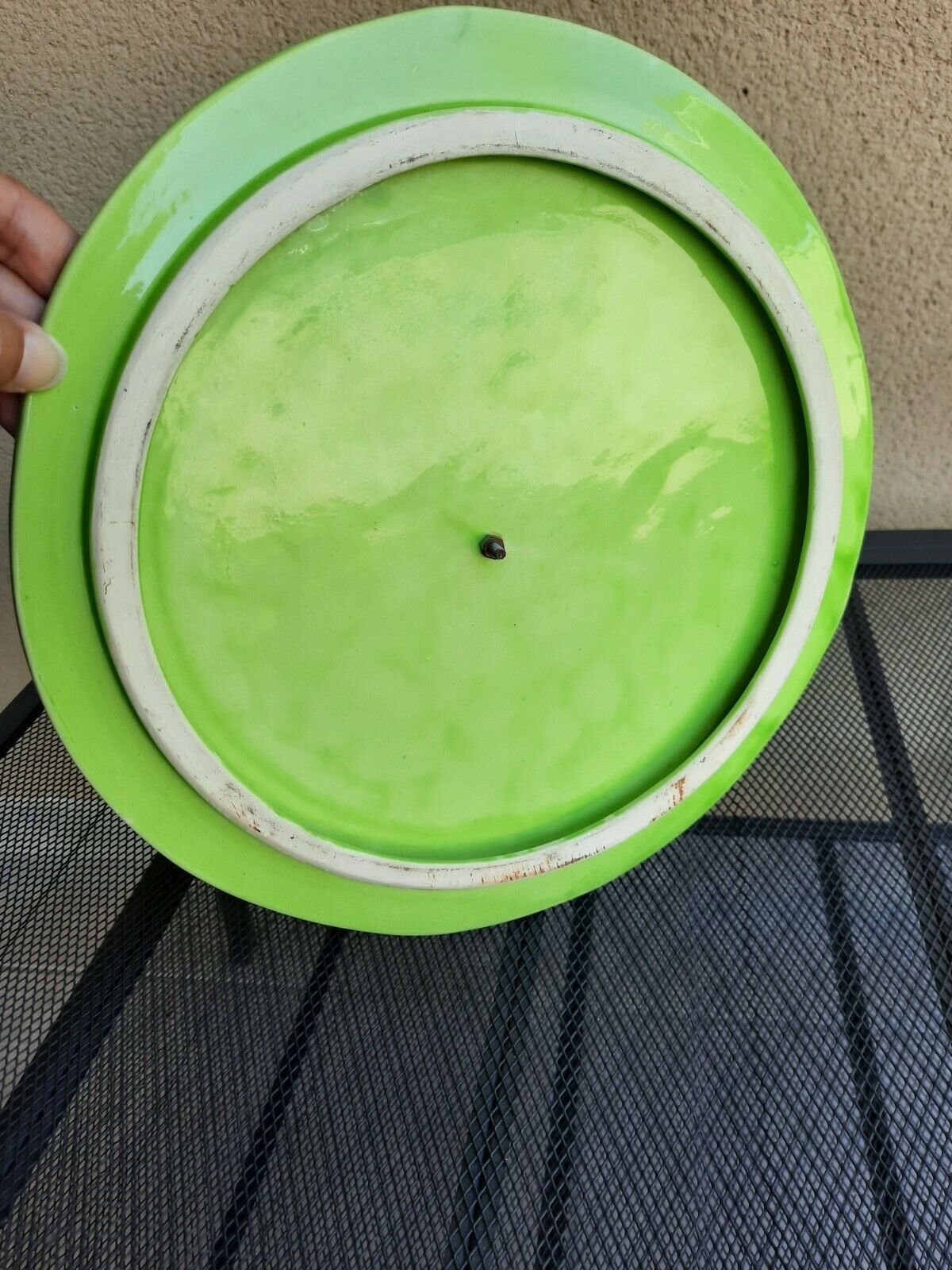 Ceramic cheese platter