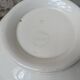 Vintage ironstone salad bowl Salins model Nénuphar 28cm