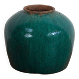 Vase ancien vert turquoise (vers 1820) #27