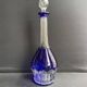 Grande carafe cristal taillé overlay (Roemer)