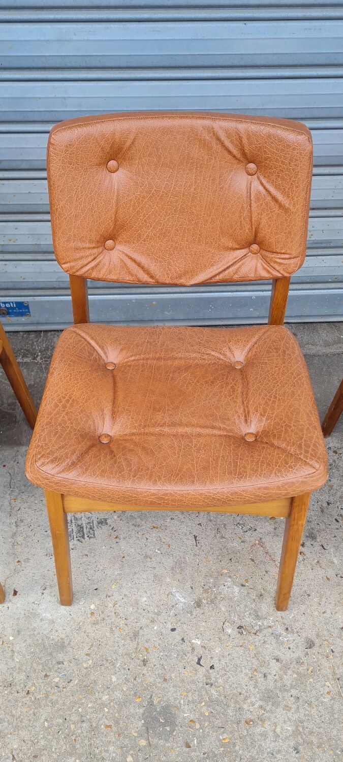 Set of 4 Scandinavian chairs