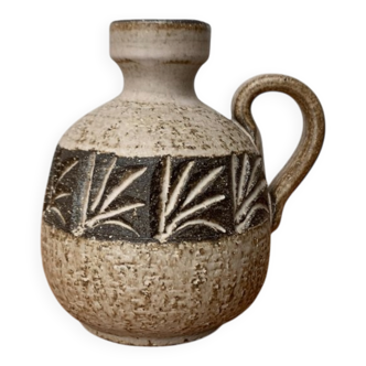 Carafe vase from the Danish Pottery Workshop of Løvemose, Denmark, 1960s.